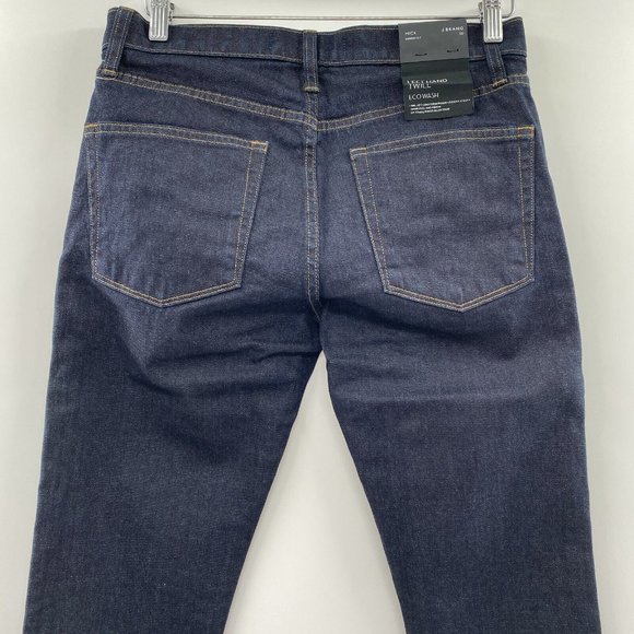 J Brand Men's Mick Skinny Fit Jeans 38x33 Jeet Deep Blue Left Hand Twill Eco - Picture 7 of 9